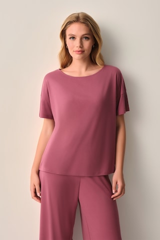 Suwen Mira Modal Pijama Takımı Sh26635660142 Gül