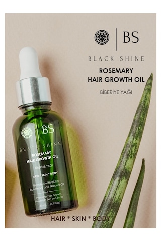 Black Shine Vegan Saç Bakım Yağı 50 Ml