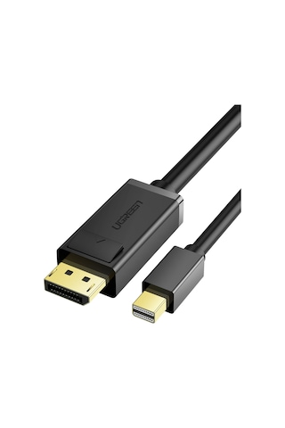 Ugreen 4k Mini Display Port To Display Port Dönüştürücü Kablo 1.5 Metre Siyah, 10477