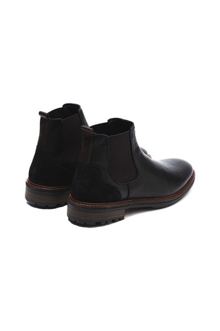 Bot Erkek 1124 005 Wk-john May Orkut Suede Black Siyah