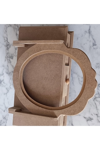 Hobi Adn Makyaj Kutu 3 Çekmece Aynalı Ahşap Mdf Ham Kutuda Sevk El Yapım