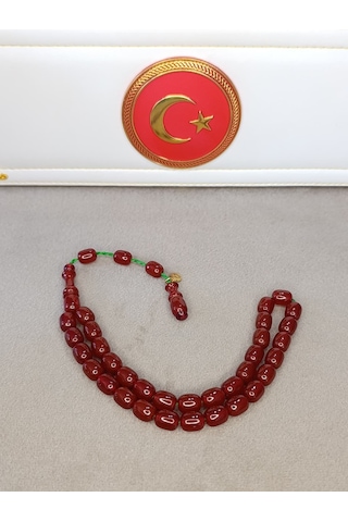 Sıkma Kehribar Tesbih Sistemli Halil Koçak Usta Yapımı 70229966