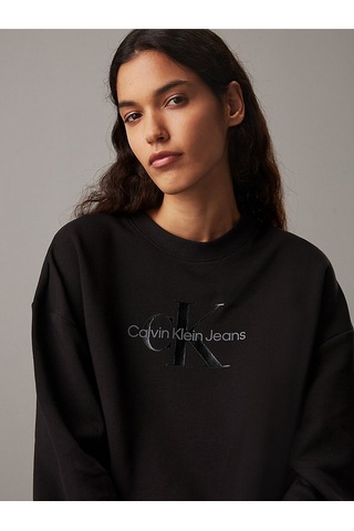 Calvin Klein Kadın Sweatshirt-j20j224724 Siyah