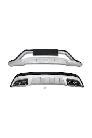 Autogp Hyundai Tucson Ön Arka Tampon Koruması Difüzör 2015 / 2017 Tüm Modeller İçin 005 Hy23 03 03t