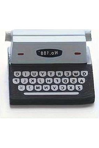 Trendooze Gaojunshop01 Siyah Ahşap Mini Kartlık, Ofis Dekorasyonu Siyah