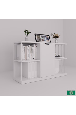 Kitaplık, Dosyalık Çok Amaçlı Açık Raflı Dolap