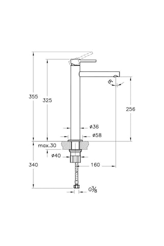 VitrA Origin Çanak Lavabo Bataryası A4255836