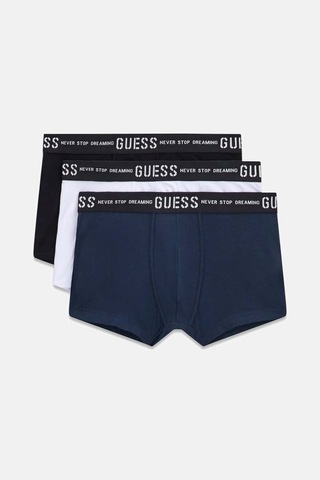Guess Erkek 3'lü Boxer U6gg46.fmcm Siyah