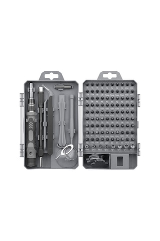Singree 115 Parçalı Profesyonel Tornavida Seti - Telefon Ve Elektronik Cihaz Tamiri İçin Çok Fonksiyonlu