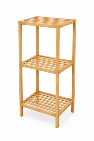 Robin Home 3 Raflı Bambu Çok Amaçlı Banyo & Mutfak Düzenleyici Bej