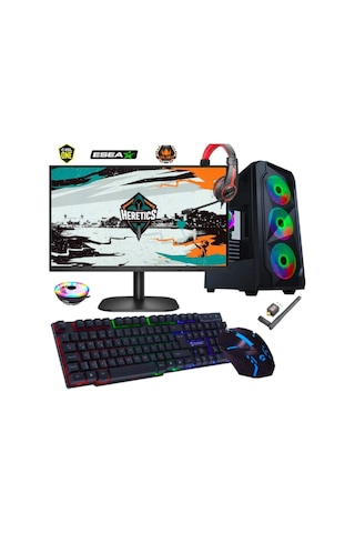 Venüs CACHEX022 i3-12100F 8 GB 512 GB SSD GT730 27" Free Dos Masaüstü Oyuncu Bilgisayarı