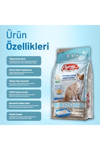 Kedi Kumu Sabun Kokulu 5 Lt - 2 Adet