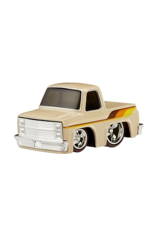 Adore Oyuncak Cartuned S3 1987 Chevy C10 - Krem Rengi Custom Araba Ict526711