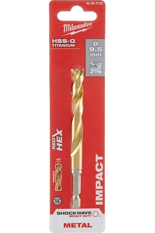 Milwaukee Metal Matkap Ucu Hex Girişli 9.5 Mm 48894722