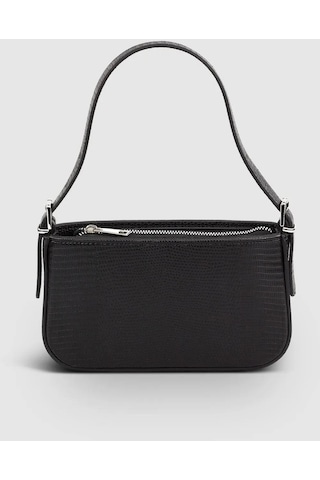Housebags Kadın Tokalı Baguette Çanta 208 001