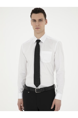Pierre Cardin Erkek Beyaz Gömlek Basic 50286106-vr013 Beyaz