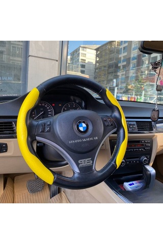 Üniversal Direksiyon Kolları Sarı Renk Tüm Araçlara Uyumlu Sts Oto Aksesuar