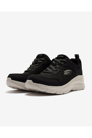 Skechers Fashion Fit Kadın Siyah Spor Ayakkabı 896294tk Bkgd Siyah