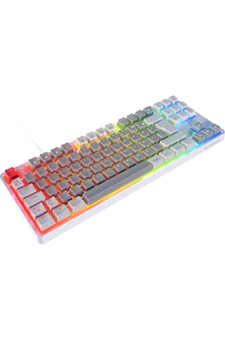 Rampage YORU TKL Type-C Bağlantılı OUTEMU Red Swich Q Mekanik Gaming Oyuncu RGB Klavye