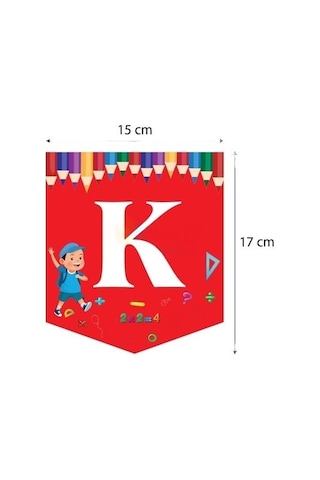 Okulda İlk Günüm Yazılı Banner 200 Cm