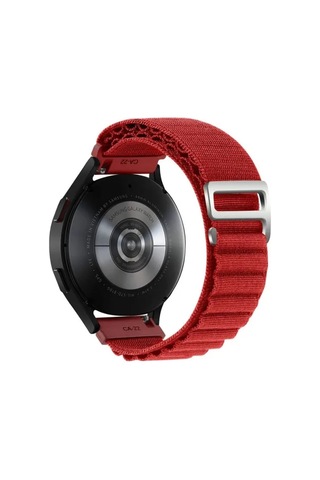 Jenerik Watch 20mm Kr410 Kumaş Kordon - Kırmızı