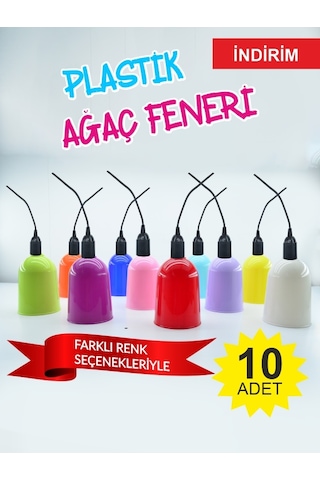 AĞAÇ FENERİ E-27 DUY - 10'LU