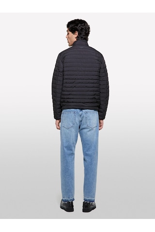 Sisley Fermuar Ve Logo Detaylı Slim Fit Mont Erkek Bej Mont - 325p21v1sn03r Koyu Kahverengi