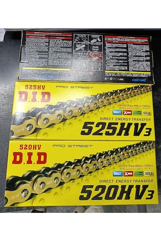 Did Zincir Oringli 520HV3/120L 300cc-1000cc Arası Motorlar İçin