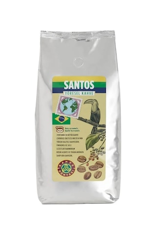 Kahve Dünyası Yöresel Santos Çekirdek Filtre Kahve 4 x 1 KG