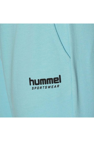 Hummel Akpom Erkek Çocuk Turkuaz Eşofman Altı Turkuaz