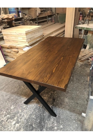 Bintaşmobilya Kütük Masa 150X80.Cm (508887961)