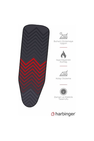 Harbinger Keçeli %100 Pamuklu Isıya Dayanıklı Ütü Masası Bezi Kılıfı Diğer