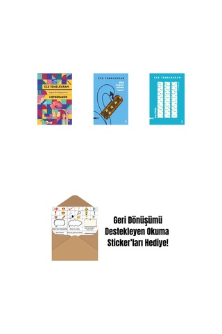 Hepberaber + Dilsiz Kuğular Zamanı Devir + Kıyı Kitabı + Okuma Sticker'ları