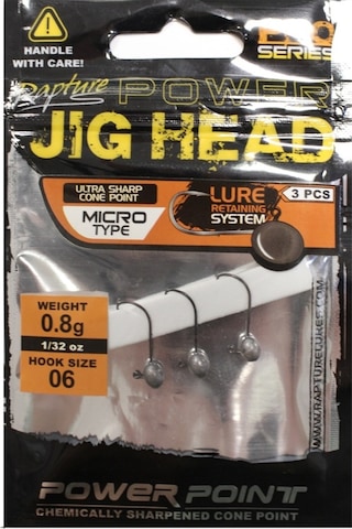 Rapture Power Serisi 2.5r (3 Adet) Zoka Jig Head
