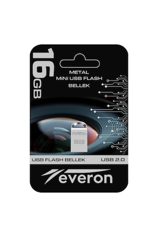 Everon 16gb Metal Usb Mini Flash Bellek