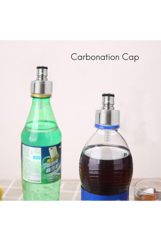 Paslanmaz Çelik Karbonatlama Kapağı 5/16 İnç Sivri Bilye Bağlantılı Gazlı İçecek Pet Şişesi B Diğer