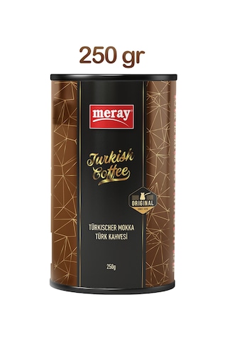 Meray Türk Kahvesi Teneke Kutu 250 G