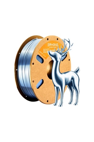 Techbloom Eryone 200g Pla-ultra 3d Yazici Ipligi High-end Silk Silvery 1.75mm 200g