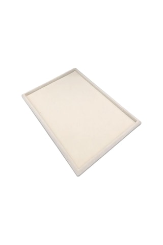 Yerli Üretim Süet Kumaş Krem Renk 34/24 Cm Takı Servis Sunum Tabl Krem Yerli Üretim Süet Kumaş Krem Renk 34/24 Cm Takı Servis Sunum Tabl Krem