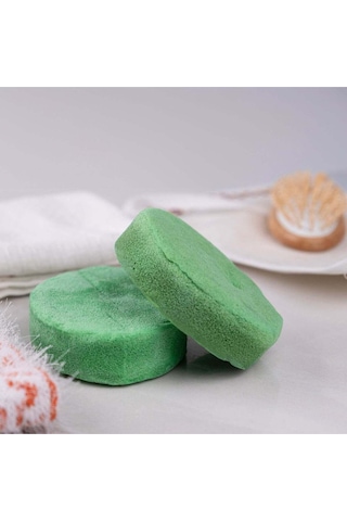Doğal Süngerli Aloe Vera Sabun Sülfatsız Aloe Vera - Eşek Sütü