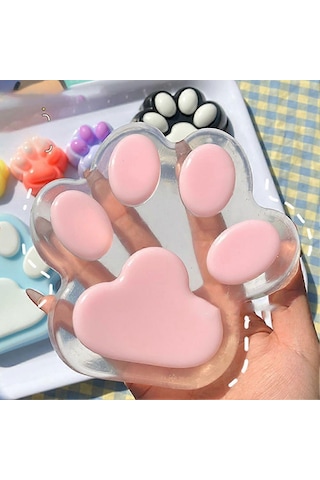 İnç Büyük Kedi Patisi Sıkılabilir Oyuncak, Kawaii Fufu Sıkılabilir Oyuncaklar, Yapışkan Jöle Kedi Patisi Sıkılabilir Oyuncak, Çocuklar Ve Yetişkinler İçin Stres Giderici Sıkılabilir Oyuncak En Iyi Kalite:purple Diğer