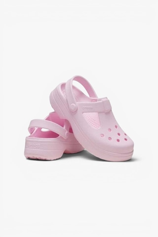 Crocs Classic Mary Jane Clog K Unisex Çocuk Pembe - 210615