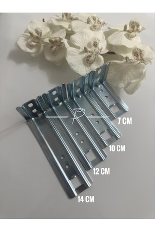Rendecioğlutekstil L Ayak Perde Monaj Ayağı Tüm Ölçülerde 12-cm Diğer