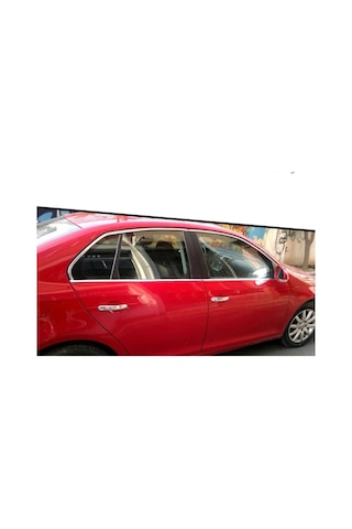 Volkswagen Jetta Uyumlu Krom Cam Çerçevesi Tam Tur 2006-2011