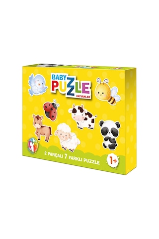 Baby Puzzle Hayvanlar Mert Bebek
