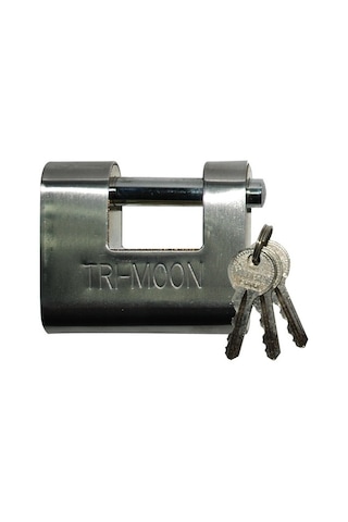 Tri Moon Çelik Yassı Asma Kilit 70 Mm