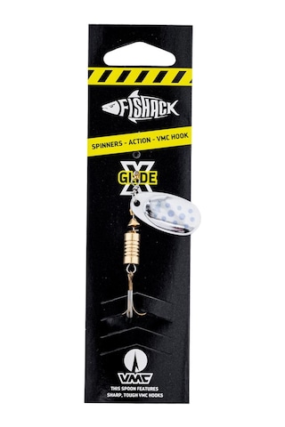 Döner Kaşık - Fishack Glidex - Silver Blue - 7g - No:3 - Alabalık/turna/levrek Olta Kaşığı