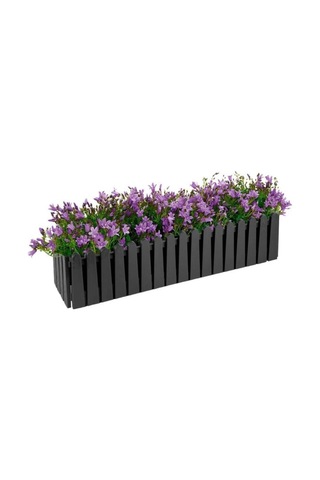 Omnipazar So-ib02 Antrasit Askılı Balkon Saksı Takım 9 Lt No 2
