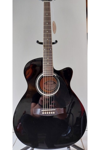 Masterwork Usb Girişli Ekolayzırlı Elektro Akustik Gitar (Siyah)