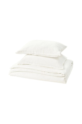 Ikea Schersmın Çift Kişilik Nevresim Takımı 220 X 240 Cm Beyaz